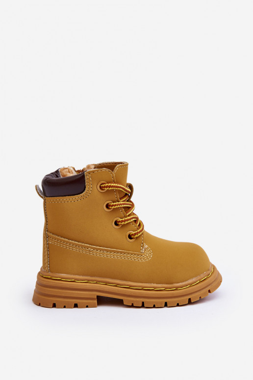 Stivali per bambini con cerniere colore marrone Bansi