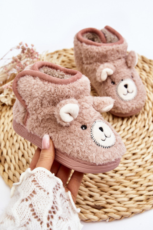 Pantofole per bambini rosa Eberra
