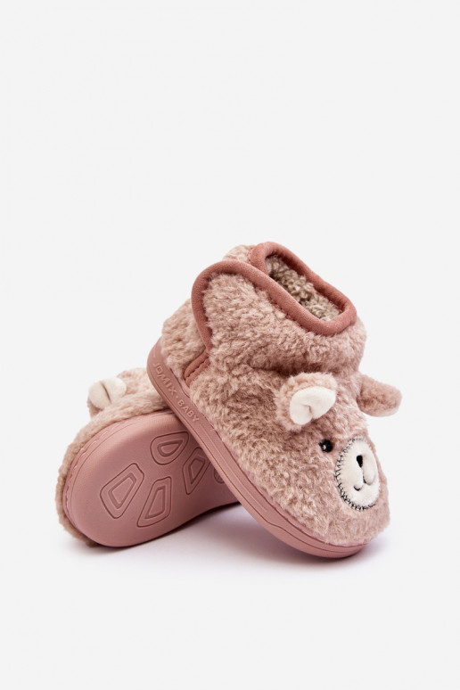 Pantofole per bambini rosa Eberra Pantofole per bambini rosa Eberra