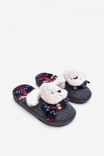 Ciabatte per bambini colore grigio Dasca