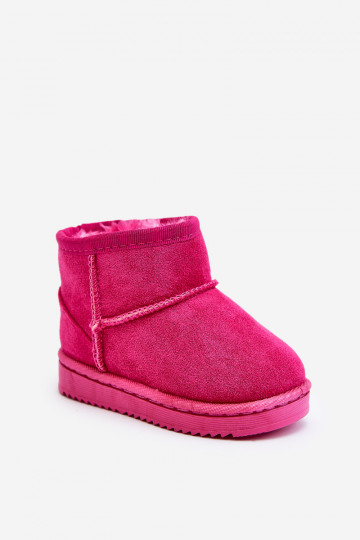 Caldi stivali invernali per bambini nel colore rosa Gooby