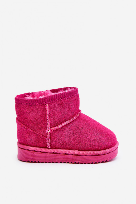 Caldi stivali invernali per bambini nel colore rosa Gooby