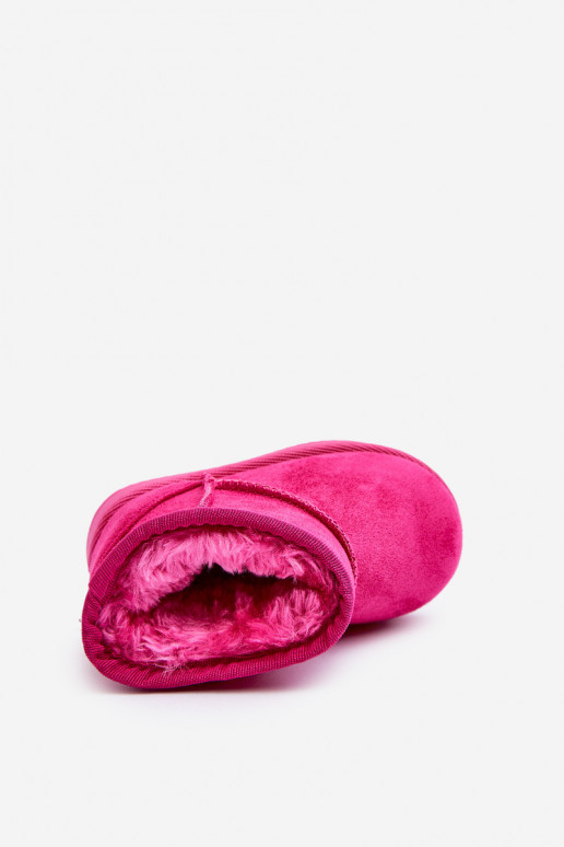Caldi stivali invernali per bambini nel colore rosa Gooby