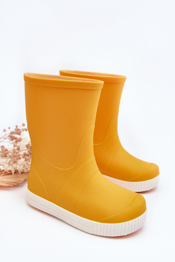 Scarpe in gomma per bambini Wave Gokids 979 colore giallo 2