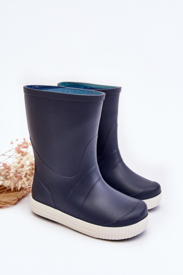 Scarpe in gomma per bambini Wave Gokids 979 blu scuro 2