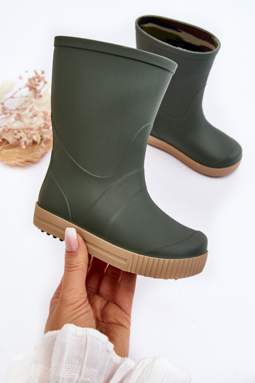 Scarpe in gomma per bambini Wave Gokids 979 colore verde Scarpe in gomma per bambini Wave Gokids 979 colore verde