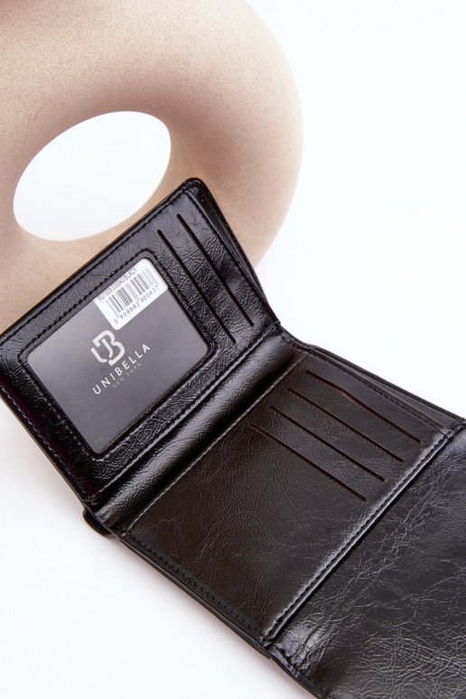 Portafoglio da donna in ecopelle, colore nero Joanela Portafoglio da donna in ecopelle, colore nero Joanela