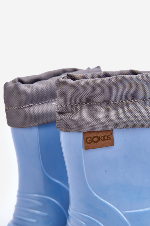 Scarpe di gomma per bambini KIMMY colore blu GoKids 951