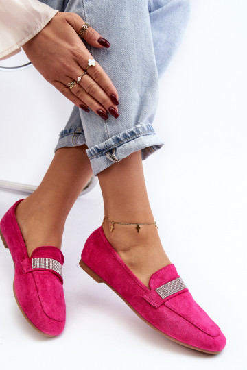 Mocassini con occhielli scintillanti in rosa Ralrika 2