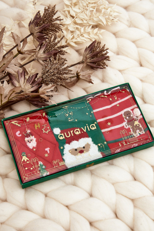 Set di 3 paia di calzini festivi Set di 3 paia di calzini festivi