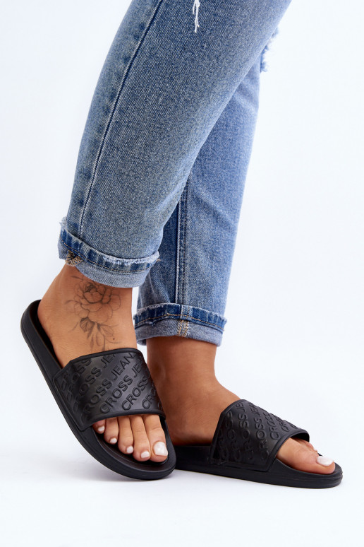 Ciabatte Cross Jeans FF2R4153C colore nero
