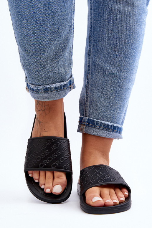Ciabatte Cross Jeans FF2R4153C colore nero