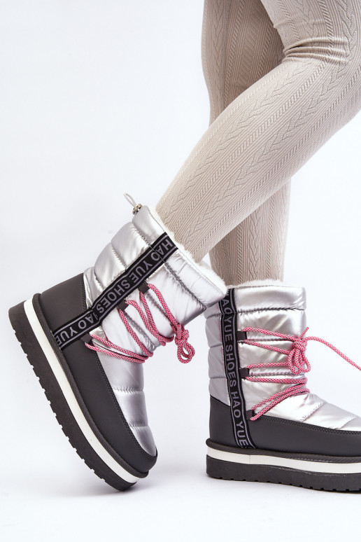 doposci con dettagli di stile in argento Lilara doposci con dettagli di stile in argento Lilara