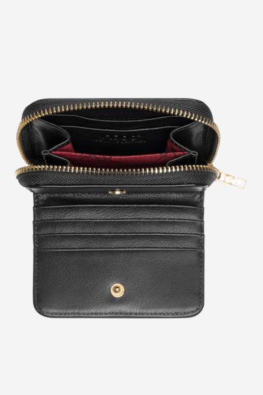 Portafoglio da donna Nobo NPUR-LR0021-C020 colore nero Portafoglio da donna Nobo NPUR-LR0021-C020 colore nero