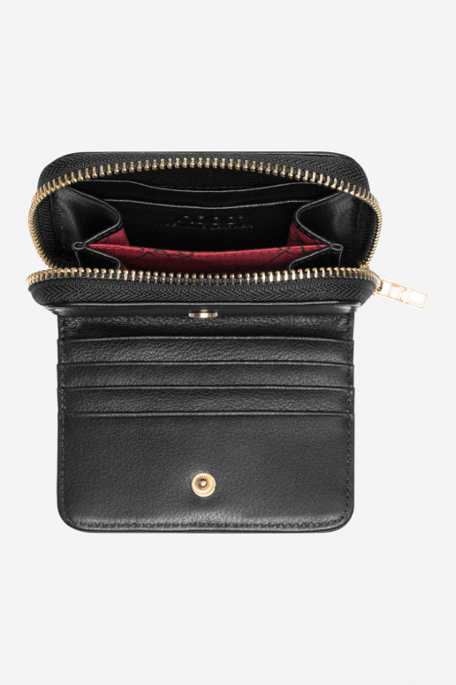 Portafoglio da donna Nobo NPUR-LR0020-C020 colore nero Portafoglio da donna Nobo NPUR-LR0020-C020 colore nero