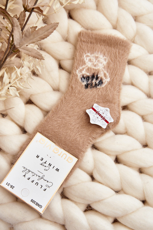 Calzini per bambini beige