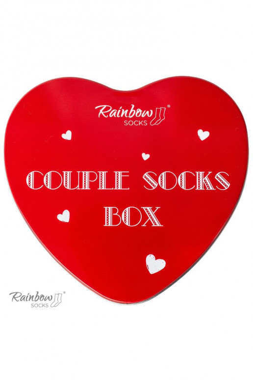 Calzini COPPIA BOX 2 paia Box con cuori