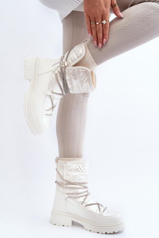 Caldi doposci in colore bianco Rilana Caldi doposci in colore bianco Rilana