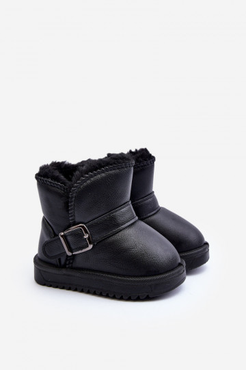 Doposci ecologici per bambini con cinturini in colore nero Orinor