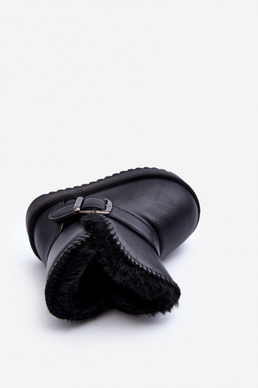 Doposci ecologici per bambini con cinturini in colore nero Orinor