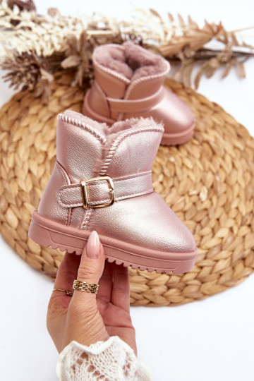 Doposci ecologici per bambini con cinturini rosa Orinor 2