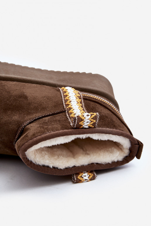 stivali da neve con plateau fantasia in kaki Udra stivali da neve con plateau fantasia in kaki Udra