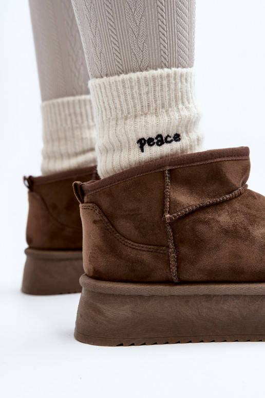 doposci con suola massiccia in colore kaki Caliksa doposci con suola massiccia in colore kaki Caliksa