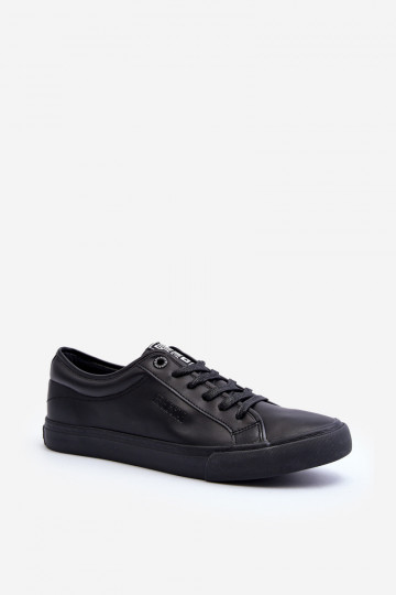 scarpe per il tempo libero realizzate in ecopelle nel colore nero Big Star JJ174234