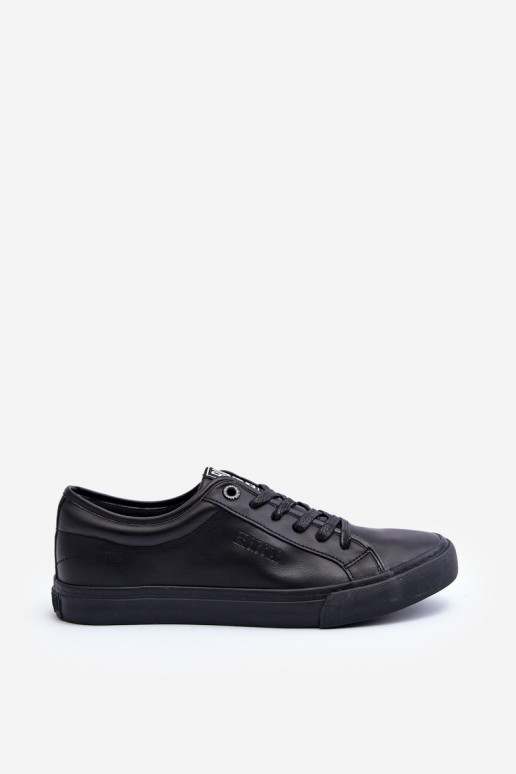 scarpe per il tempo libero realizzate in ecopelle nel colore nero Big Star JJ174234