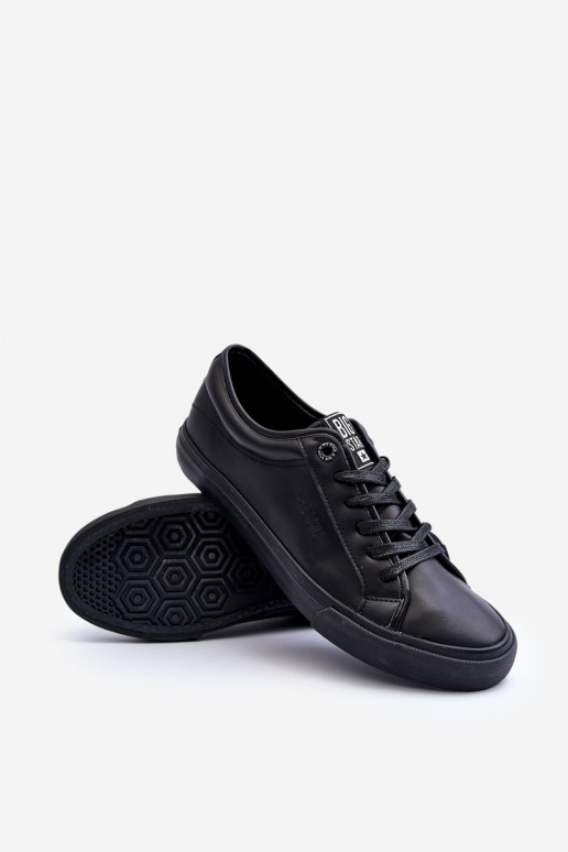 scarpe per il tempo libero realizzate in ecopelle nel colore nero Big Star JJ174234