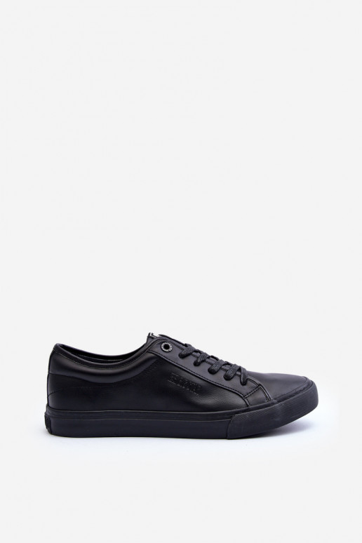 scarpe per il tempo libero realizzate in ecopelle nel colore nero Big Star JJ174234