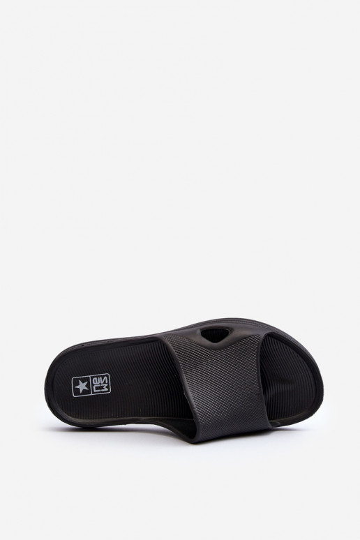 Ciabatte da donna modello classico in colore nero Juniria