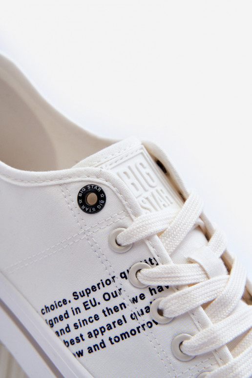 scarpe per il tempo libero Big Star LL174204 colore bianco