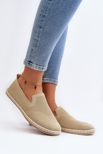 Espadrillas del modello resistente in colore beige Harmonie 2