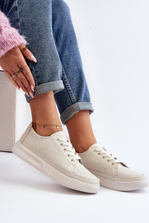 scarpe sportive Sneakers modello scarpe colore bianco Failla