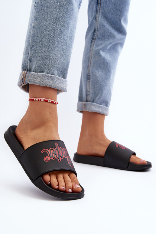 Pantofole Lee Cooper LCW-24-42-2483L colore nero