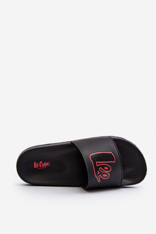 Pantofole Lee Cooper LCW-24-42-2484M colore nero Pantofole Lee Cooper LCW-24-42-2484M colore nero