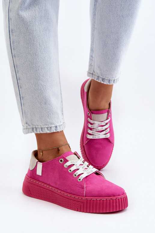 Scarpe per il tempo libero MEMORY FOAM SYSTEM BIG STAR NN276004 colore rosa