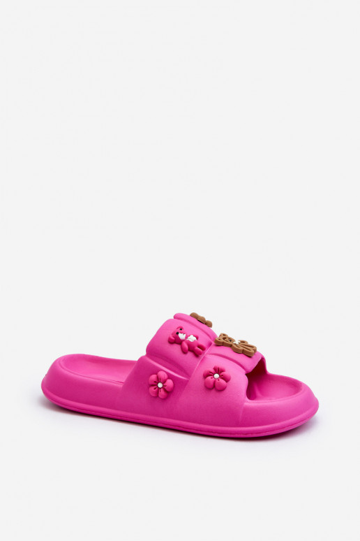 Pantofole Cambrina rosa chiaro con bellissimi dettagli