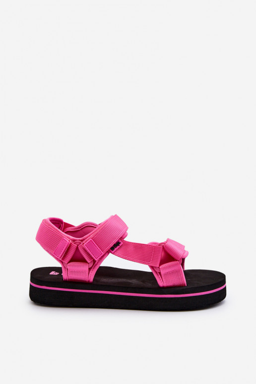 Sandali da donna con plateau Lee Cooper LCW-24-05-2750L colore rosa