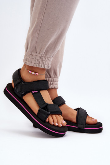 Sandali da donna con plateau Lee Cooper LCW-24-05-2751L colore nero 2