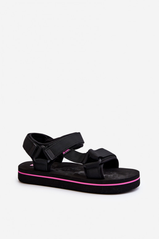 Sandali da donna con plateau Lee Cooper LCW-24-05-2751L colore nero