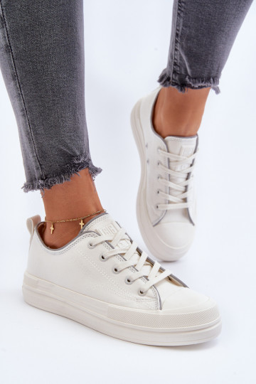Scarpe da donna Big Star NN274850 bianche