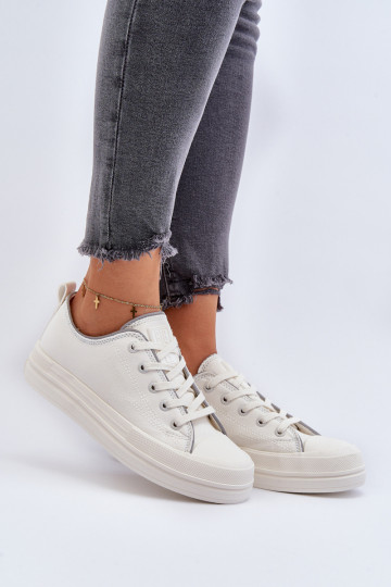 Scarpe da donna Big Star NN274850 bianche 2