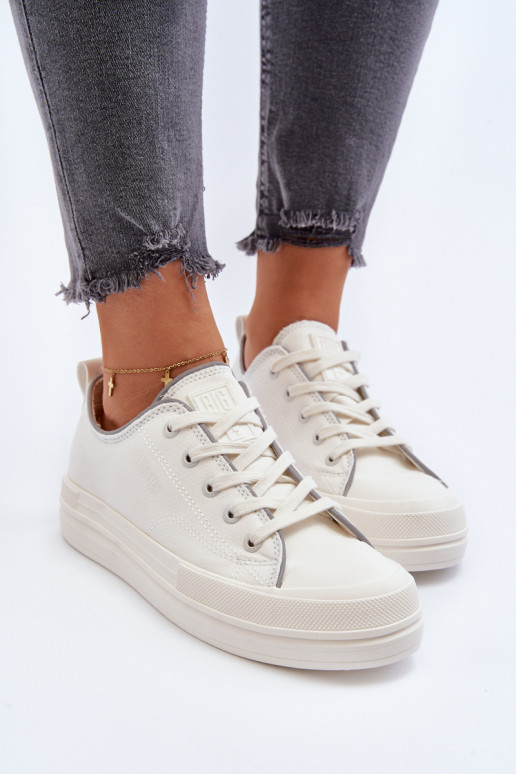 Scarpe da donna Big Star NN274850 bianche