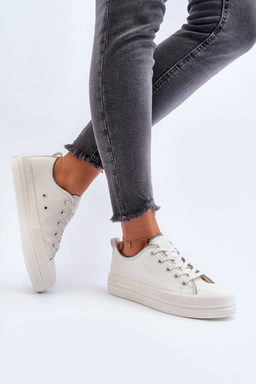 Scarpe da donna Big Star NN274850 bianche