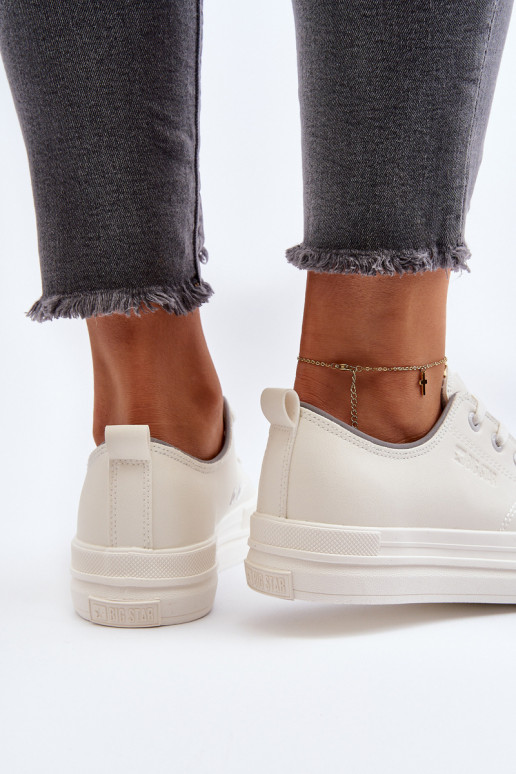 Scarpe da donna Eko Big Star NN274847 bianche