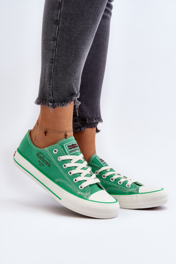 Scarpe da donna Big Star NN274240 verde 2