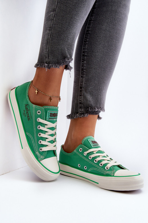 Scarpe da donna Big Star NN274240 verde