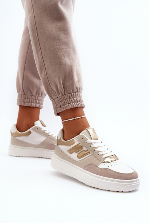 Scarpe da ginnastica modello Regines beige